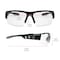 Ergodyne DAGR-AFAS, Safety Glasses, Anti-Scratch & Fog-Off+, Clear Lens, Matte Black Frame Frame, Half-Frame DAGR-AFAS - alternate 2